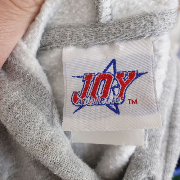 VINTAGE ST LOUIS RAMS KURT WARNER EMBROIDERED PULLOVER HOODIE SIZE XL - Picture 4 of 5